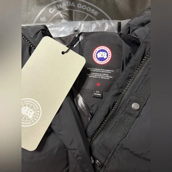 Canada Goose Rayla Vest Black Size S NEW With Tags Full Boutique Set - Picture 10 of 11